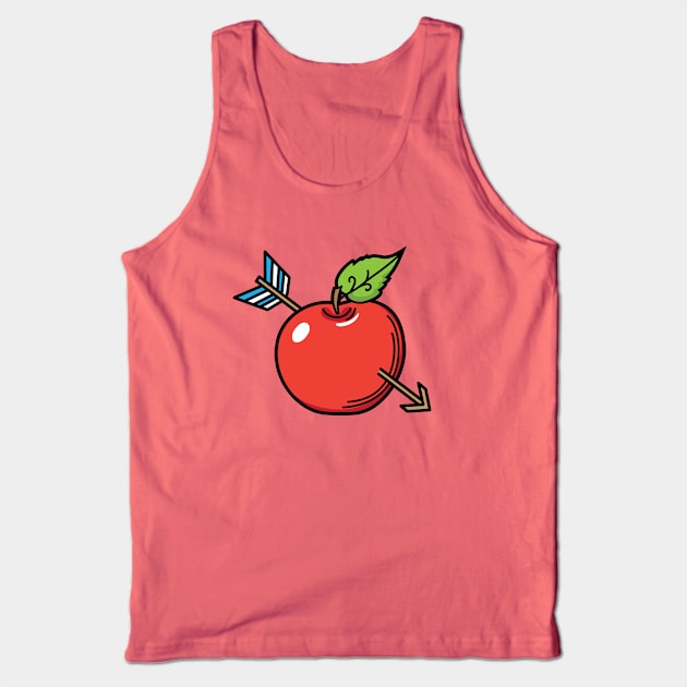 Apple Arrow Tank Top by SWON Design